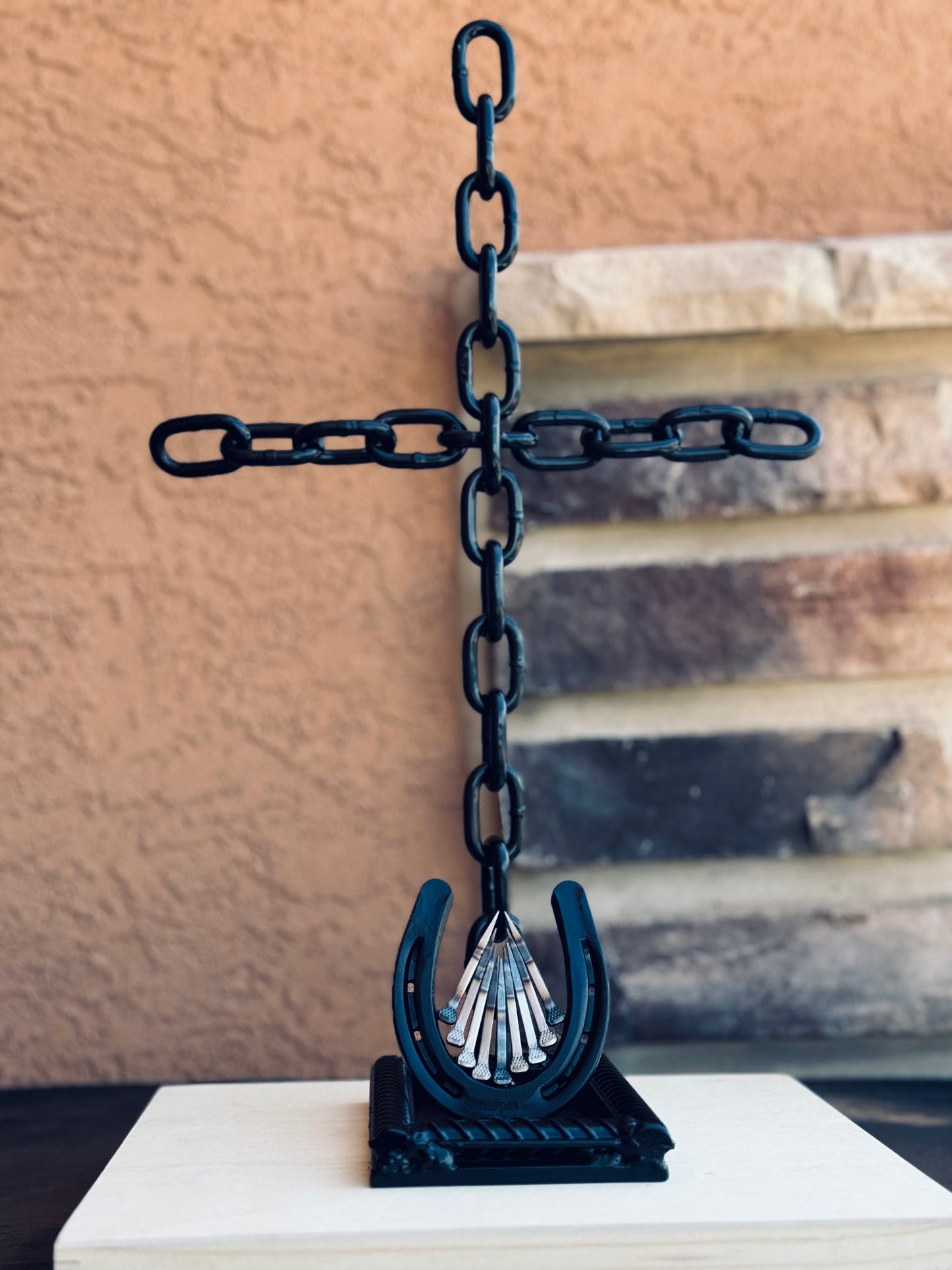 Hand Crafted Chain Cross