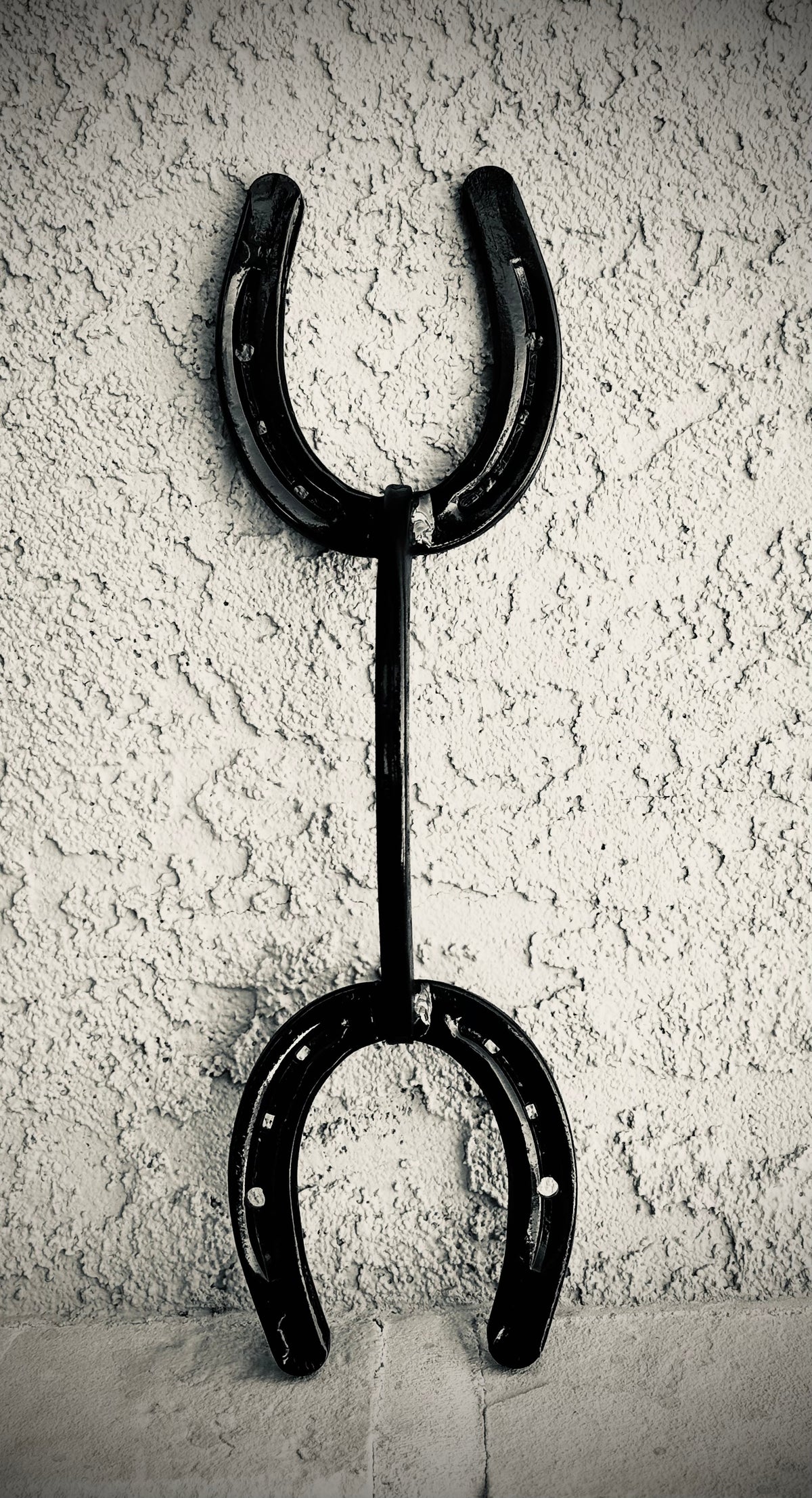 Hand Crafted Horseshoe Handle