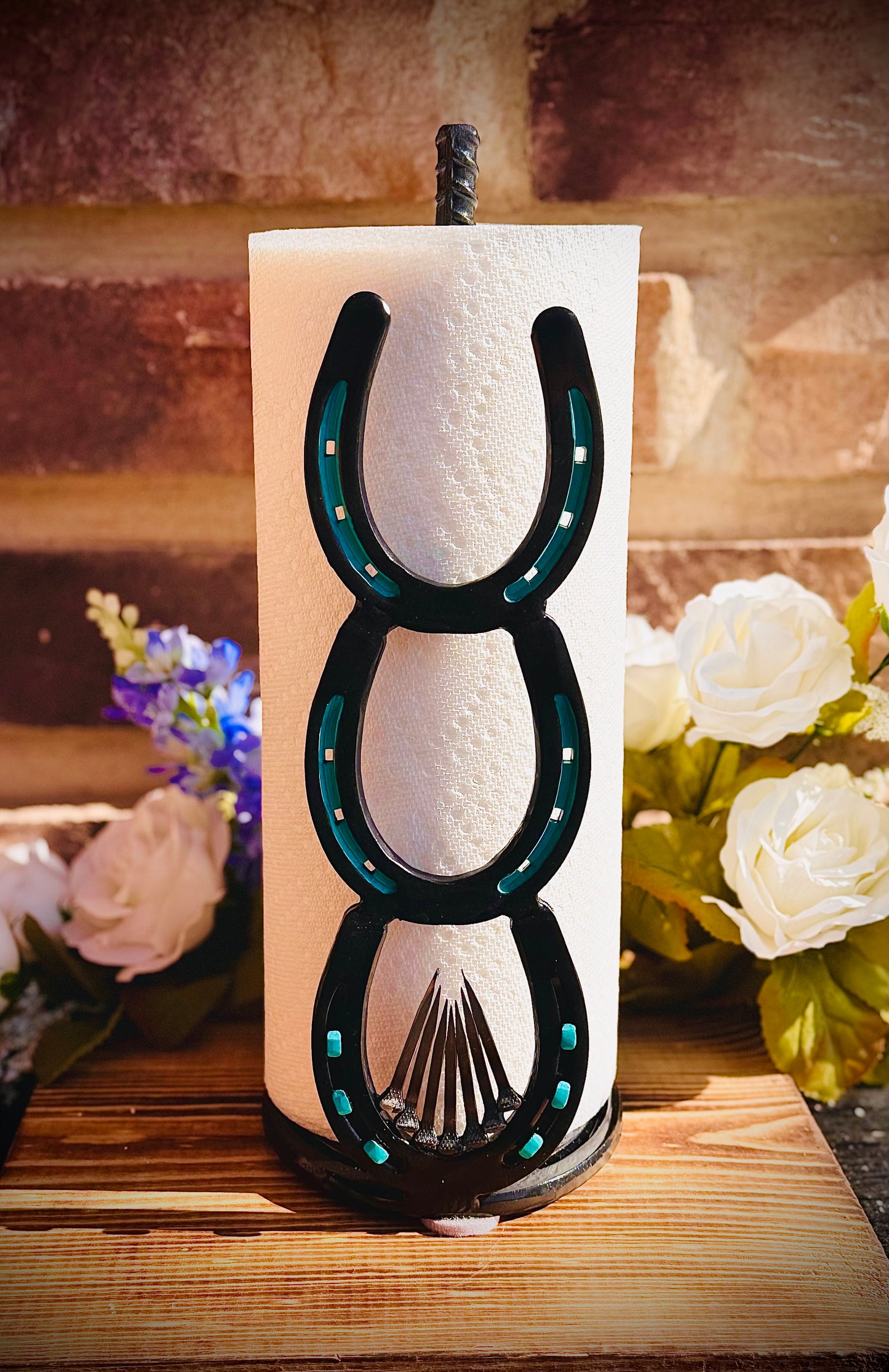 Hand Crafted Paper Towel Holder