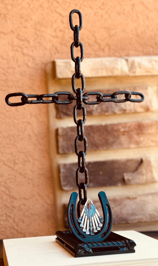 Hand Crafted Chain Cross