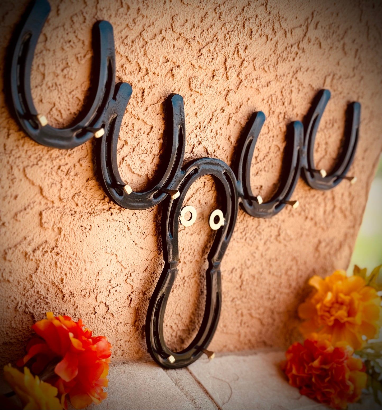 Horseshoe Moose key Hanger