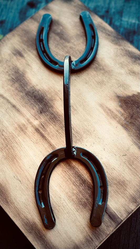 Hand Crafted Horseshoe Handle