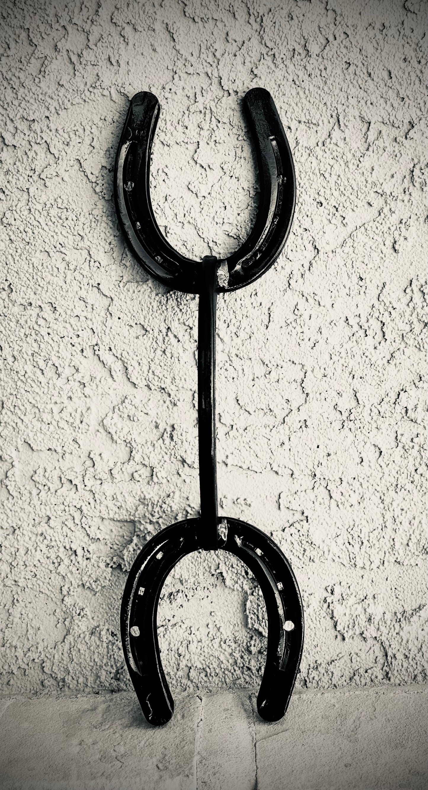 Hand Crafted Horseshoe Handle