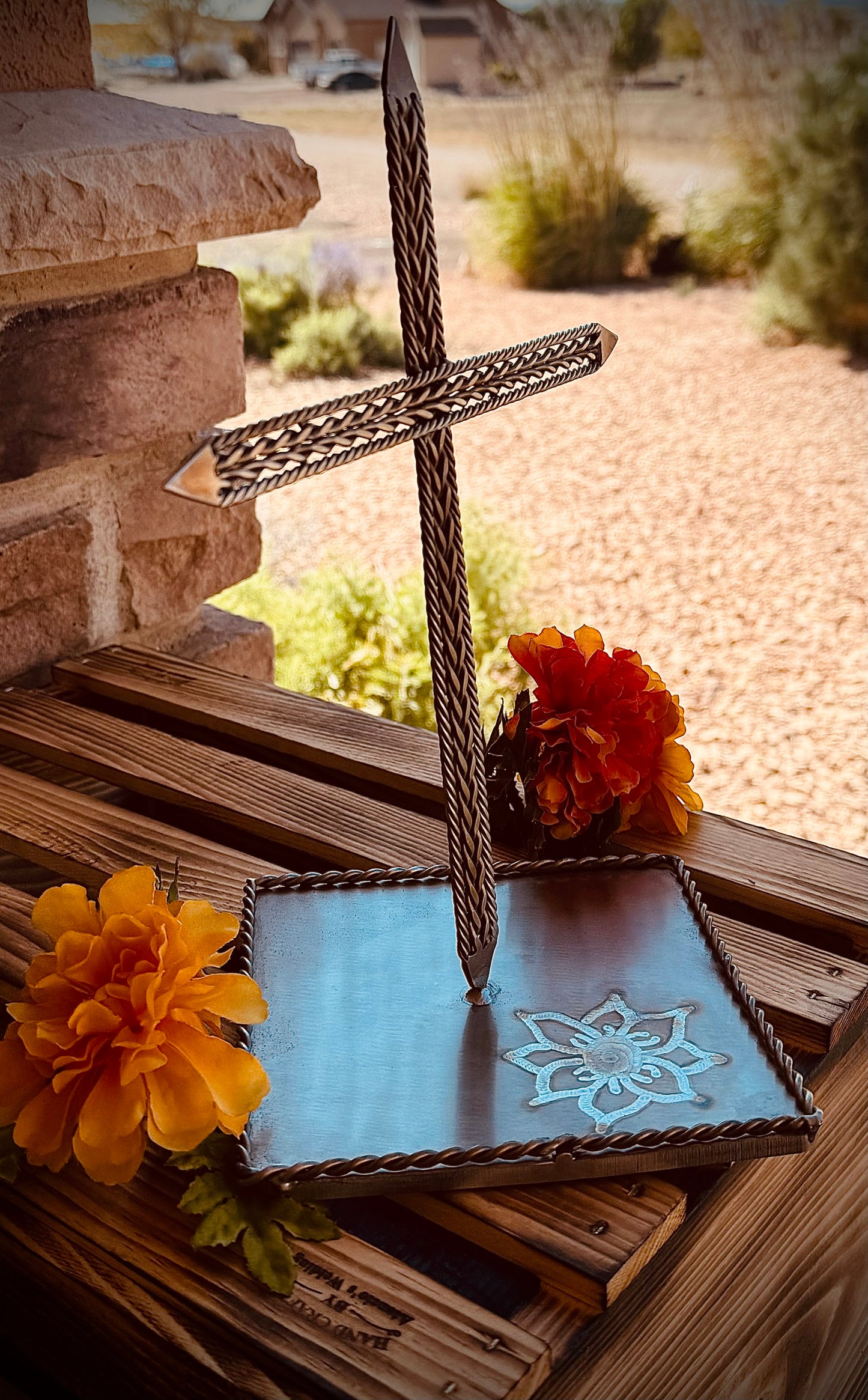 Hand Crafted Stainless Steel Cross