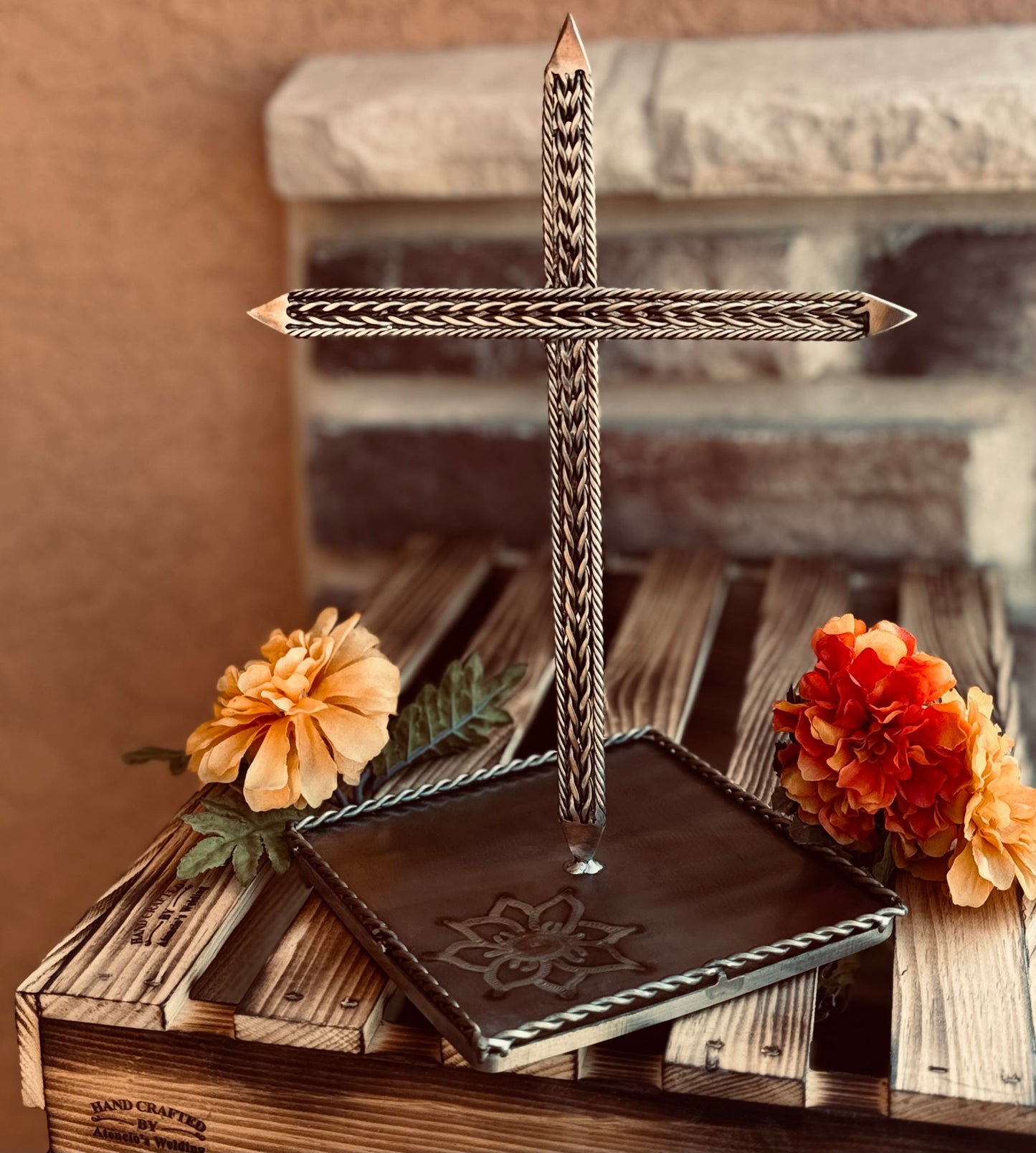 Hand Crafted Stainless Steel Cross